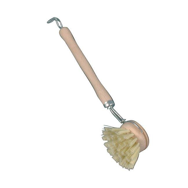 Front - Traditional Wooden Dish Brush
