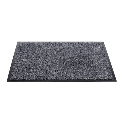 Front - Sentry Barrington Cotton Washable Mat 16 x 24''Grey