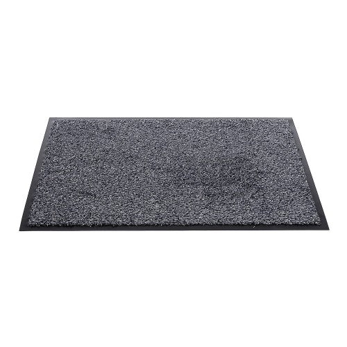 Front - Sentry Barrington Cotton Washable Mat 16 x 24''Grey