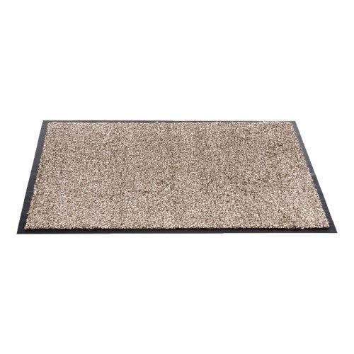 Front - Sentry Barrington Cotton Washable Mat 20 x 33'' Beige