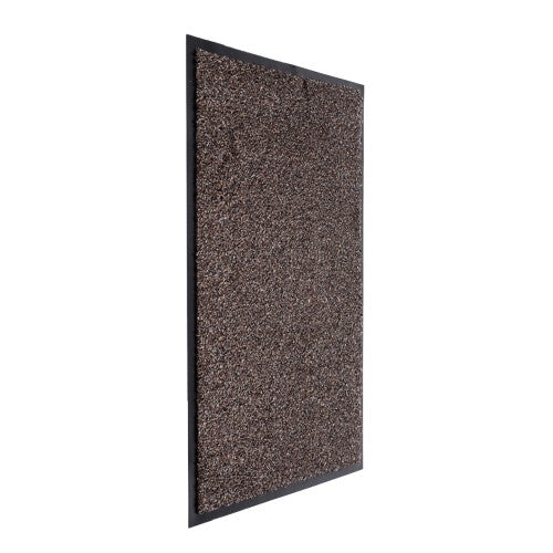 Front - Sentry Barrington Cotton Washable Mat 20 x 33'' Dark Brown
