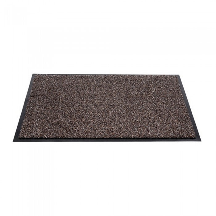 Front - Sentry Barrington Cotton Washable Mat 24 x 36'' Dark Brown