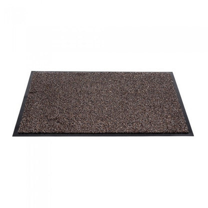 Front - Sentry Barrington Cotton Washable Mat 24 x 36'' Dark Brown