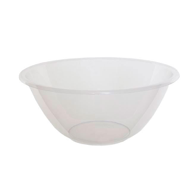 Front - Plastic 4L Mixing Bowl 25.5cm / 10''
