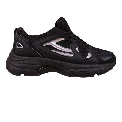 Front - Where´s That From Womens/Ladies Flex Mesh Lace Up Trainers