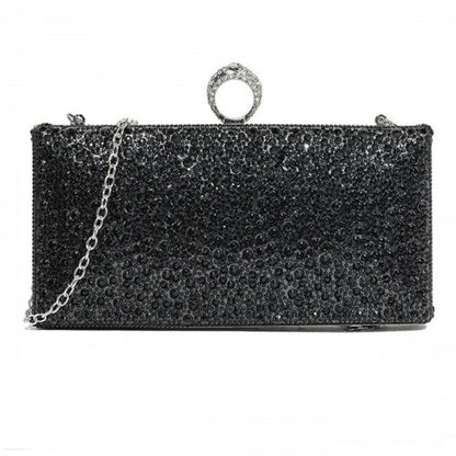 Front - Where´s That From Tova Diamante Clutch Bag