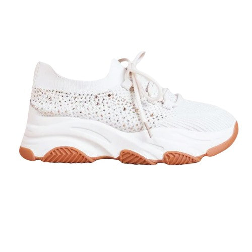 Front - Where´s That From Womens/Ladies Advantage Mesh Chunky Heel Trainers