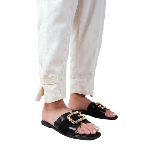 Front - Where´s That From Womens/Ladies Galaxy Diamante Cut Out Strap Sandals