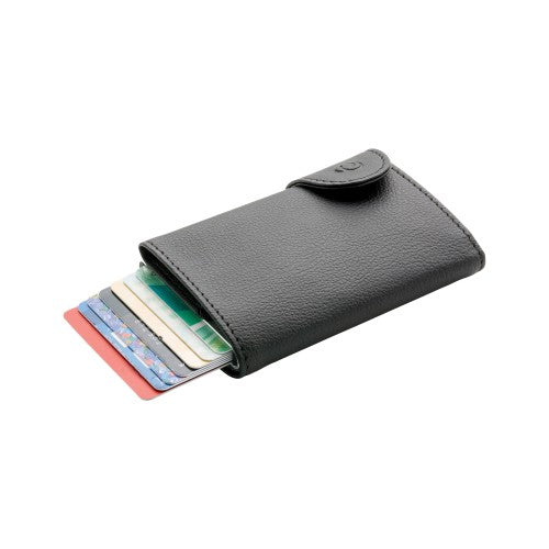 Front - C-Secure RFID Wallet and Card Holder Set
