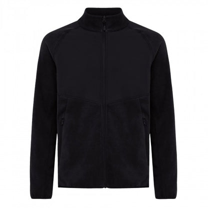 Front - Iqoniq Unisex Adult Talung Microfleece Full Zip Jacket