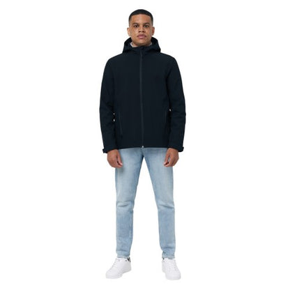 Front - Iqoniq Mens Makalu Recycled Polyester Soft Shell Jacket
