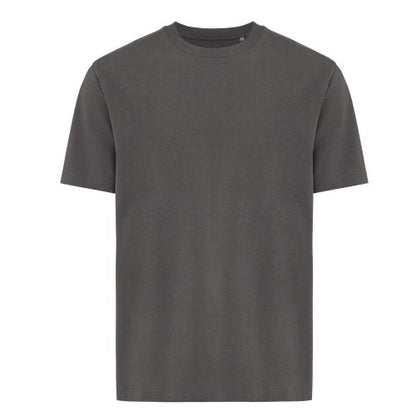 Front - Iqoniq Unisex Adult Nikko Recycled Cotton Heavyweight T-Shirt