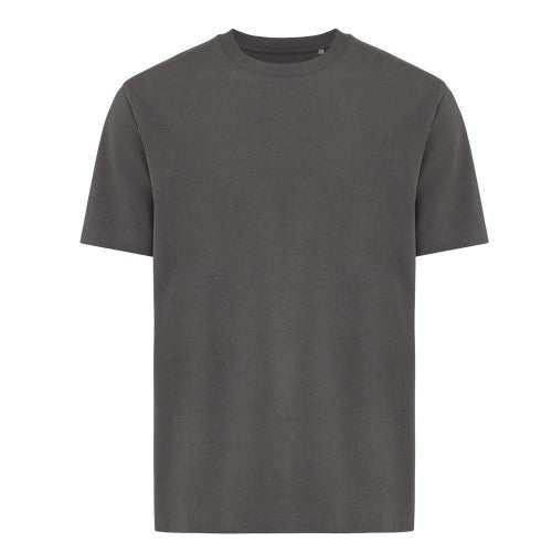 Front - Iqoniq Unisex Adult Nikko Recycled Cotton Heavyweight T-Shirt