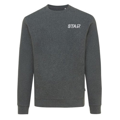 Front - Iqoniq Unisex Adult Denali Recycled Cotton Undyed Sweatshirt