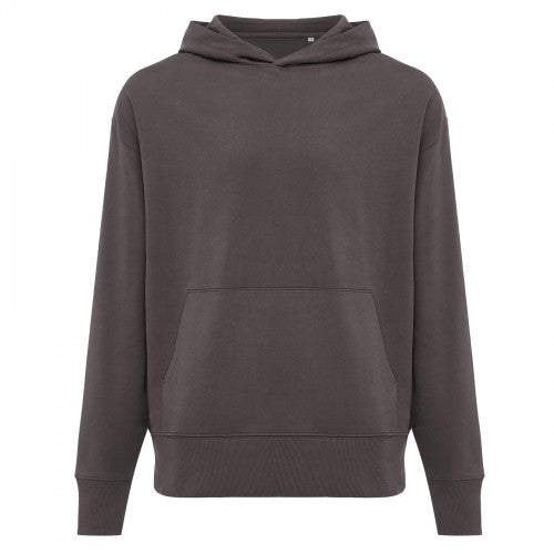 Front - Iqoniq Unisex Adult Yoho Recycled Cotton Relaxed Fit Hoodie