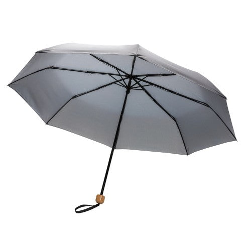 Front - XD Collection Impact Bamboo Folding Umbrella