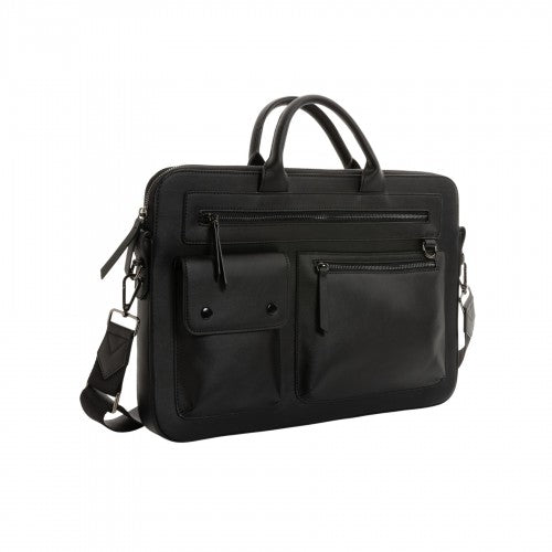Front - Swiss Peak PU Recycled Laptop Bag