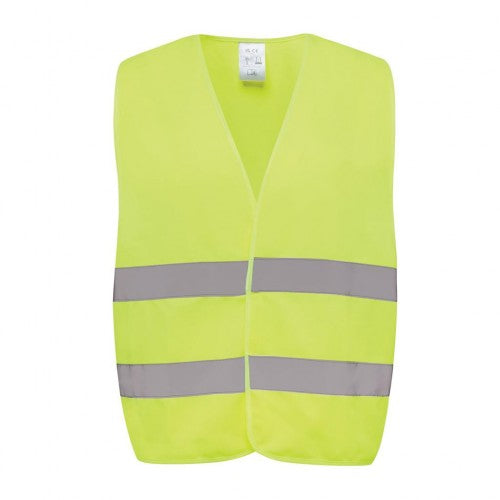 Front - XD Collection Unisex Adult RPET High-Vis Safety Vest