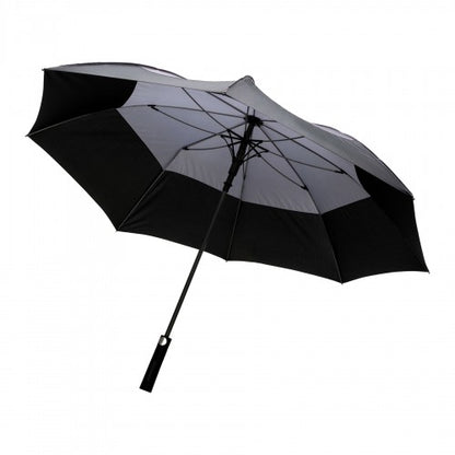 Front - XD Collection Impact Aware RPET Automatic Stormproof Stick Umbrella