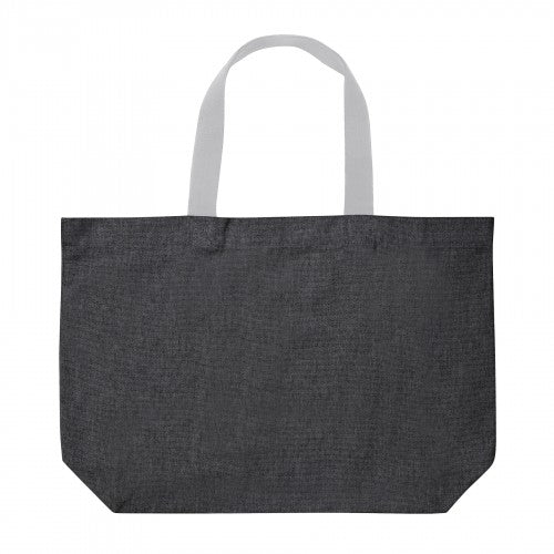 Front - XD Collection Impact Aware Large Recycled Canvas Undyed Tote Bag