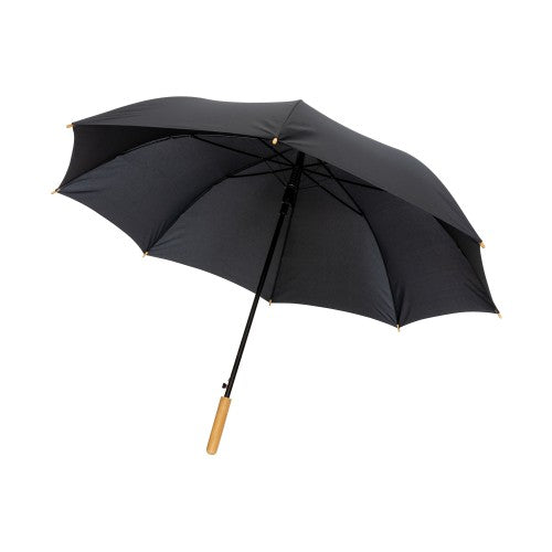 Front - XD Collection Impact Aware Bamboo Stick Umbrella