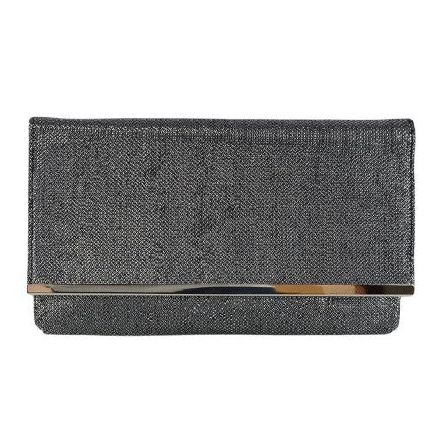 Front - XY London Alicia Trim Detail Clutch