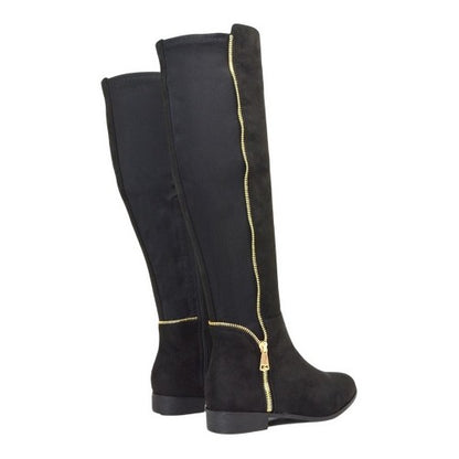 Front - XY London Womens/Ladies Sutton Knee-High Boots