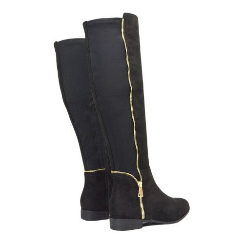 Front - XY London Womens/Ladies Sutton Knee-High Boots
