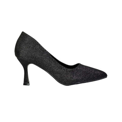 Front - XY London Womens/Ladies Romi Pointed Mid Stiletto Court Shoes