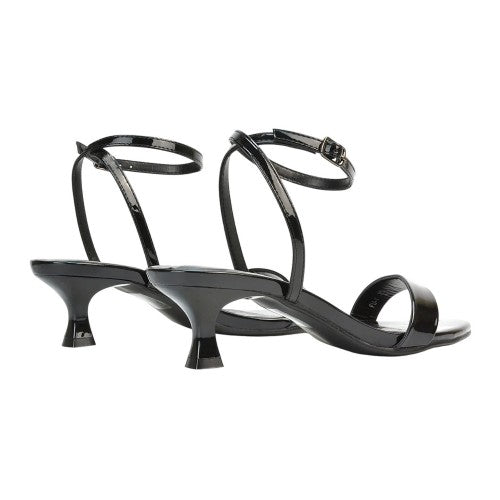 Front - XY London Womens/Ladies Antonia Patent Leather Sandals