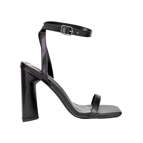 Front - XY London Womens/Ladies Max Strappy Sculptured Heel Sandals