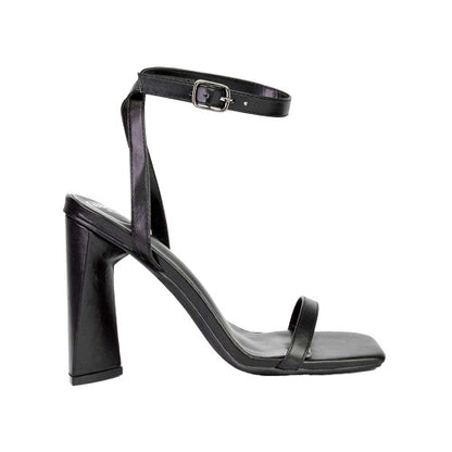 Front - XY London Womens/Ladies Max Strappy Sculptured Heel Sandals