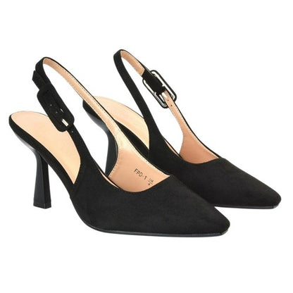 Front - XY London Womens/Ladies Betty Stiletto Heel High Heels