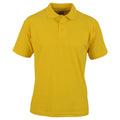 Sunflower - Front - Absolute Apparel Mens Pioneer Polo