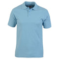 Light Blue - Front - Absolute Apparel Mens Pioneer Polo