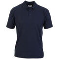 Navy - Front - Absolute Apparel Mens Pioneer Polo