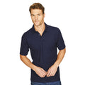 Navy - Back - Absolute Apparel Mens Pioneer Polo