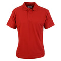 Red - Front - Absolute Apparel Mens Pioneer Polo