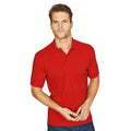 Red - Back - Absolute Apparel Mens Pioneer Polo