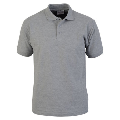 Sport Grey - Front - Absolute Apparel Mens Precision Polo Shirt