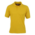 Sunflower - Front - Absolute Apparel Mens Precision Polo Shirt