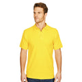 Sunflower - Back - Absolute Apparel Mens Precision Polo Shirt
