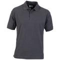 Convoy Grey - Front - Absolute Apparel Mens Precision Polo