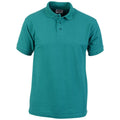 Emerald - Front - Absolute Apparel Mens Precision Polo