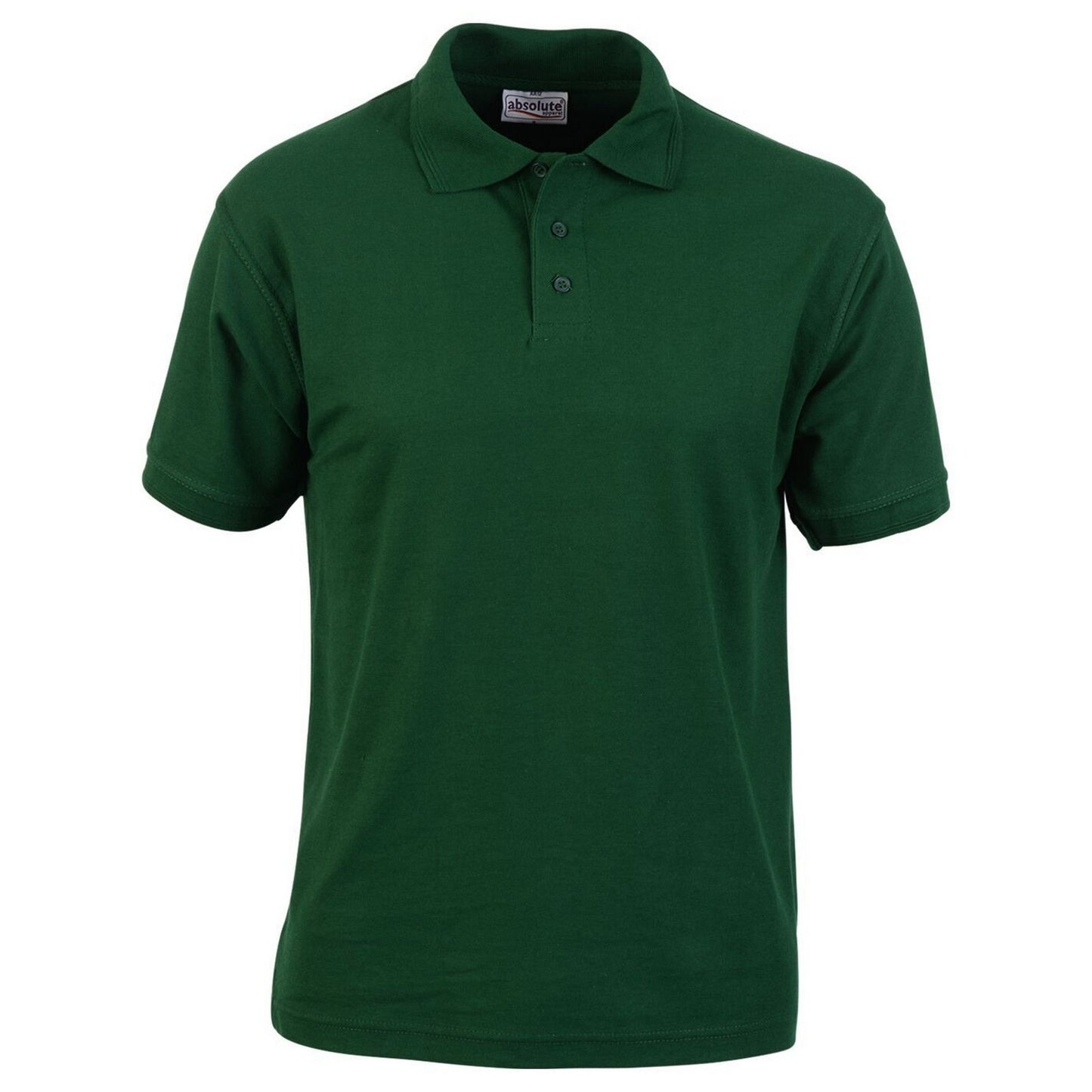 Bottle - Front - Absolute Apparel Mens Precision Polo Shirt