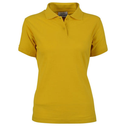 Sunflower - Front - Absolute Apparel Womens-Ladies Elegant Fitted Polo