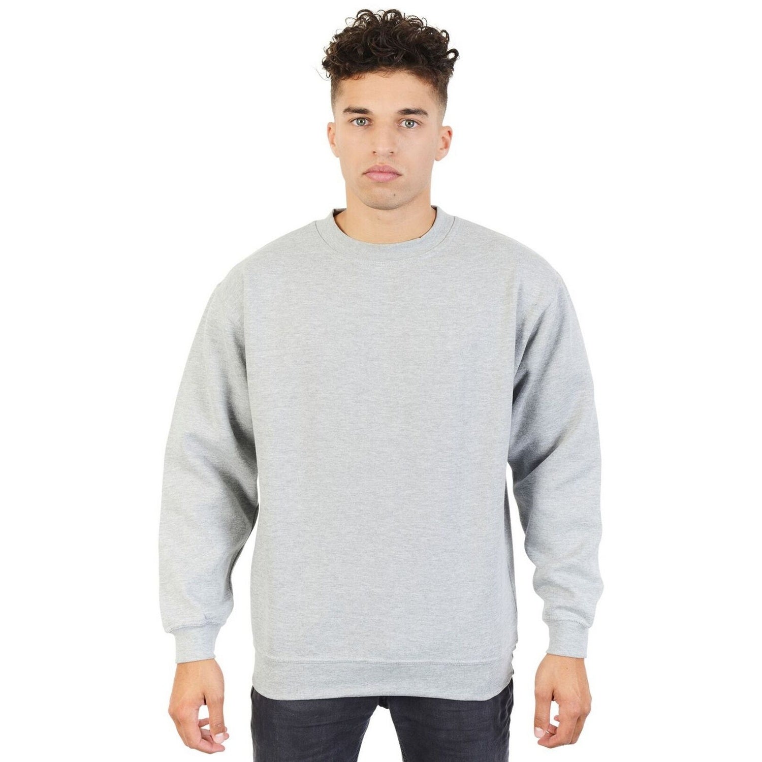 Sport Grey - Back - Absolute Apparel Mens Magnum Sweat