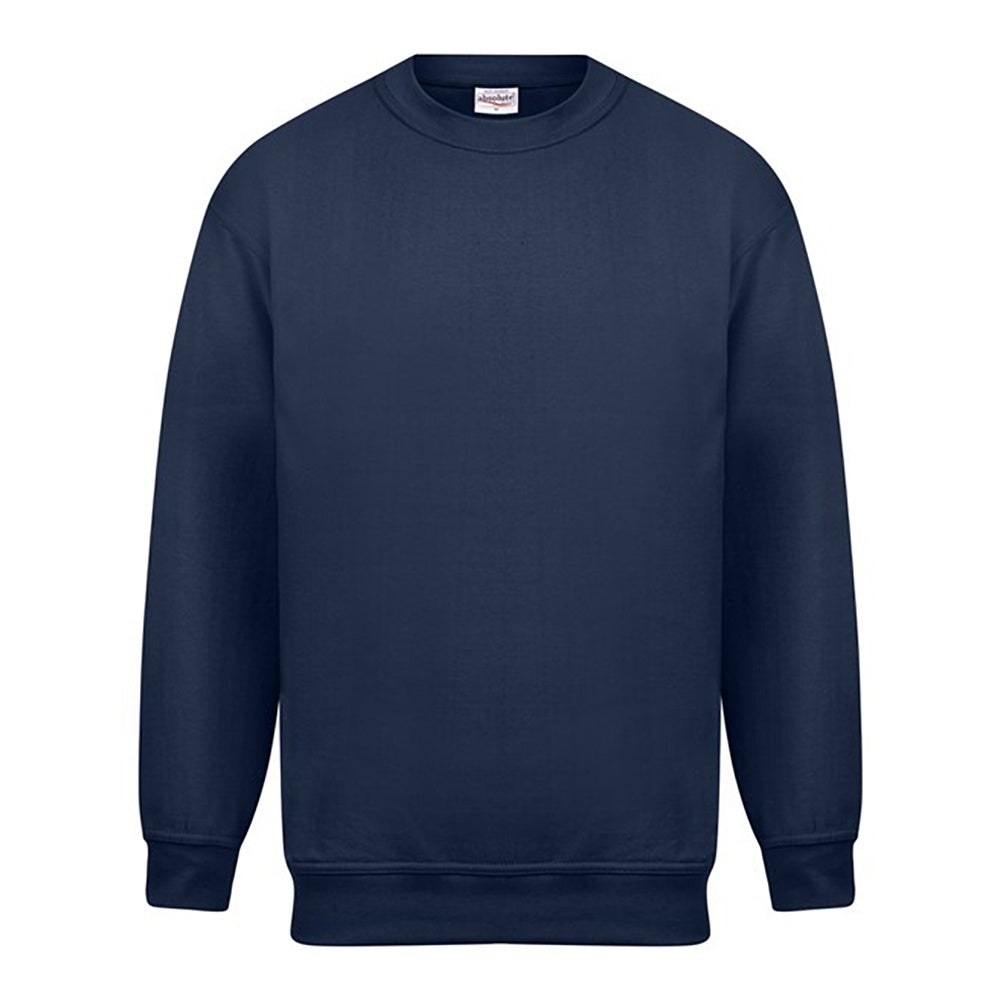 Navy - Front - Absolute Apparel Mens Magnum Sweat