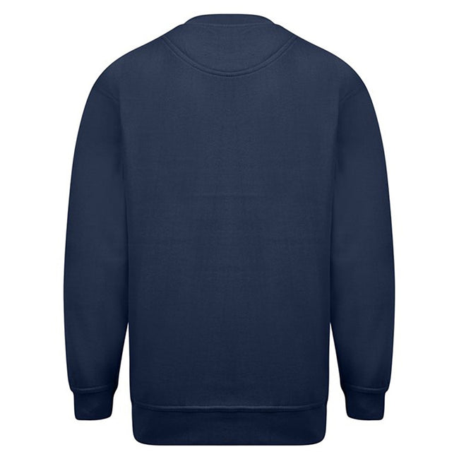 Navy - Side - Absolute Apparel Mens Magnum Sweat
