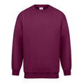 Burgundy - Front - Absolute Apparel Mens Magnum Sweat